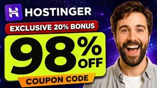 Hostinger Coupon Code 2026 | Hostinger Promo Code | EXCLUSIVE 20% EXTRA Hostinger DISCOUNT Code