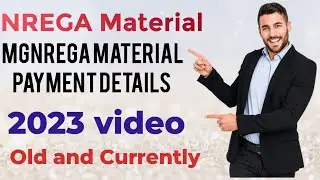 Material Details Under MGNREGA/Mgnrega Payment Details /