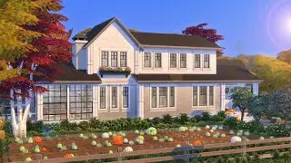 Autumn House 🍂 | Stop Motion build | The Sims 4 | NO CC