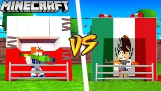 BAZA POLSKA VS BAZA MEKSYK - MINECRAFT (Mundial 2022) | Vito vs Bella