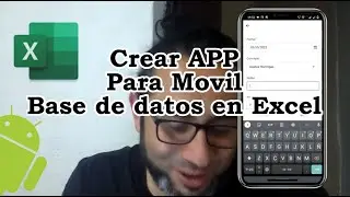Como crear una APP Android 📲 con BD de Excel 💹| Gratuito y sin Codigos | En español
