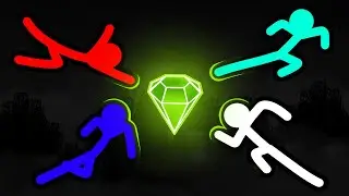Stickman VS Minecraft: Powerful Emerald Battle - AVM Shorts Animation