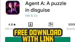 Free download Agent a puzzle in disguise  apk full version with direct download description link