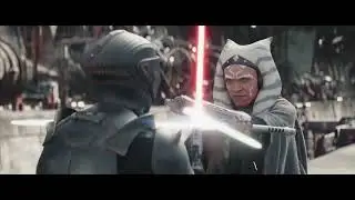 Ahsoka: (S1E2) Part Two: Ahsoka Fights Against Marrok and a HK droid | (HD)