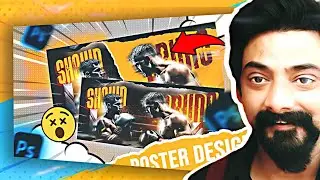 Sports Poster Design || Photoshop Tutorial || @TaraashaGraphics
