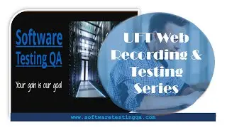 STQA_UFTWeb_1 - UFT Web Recording & Testing