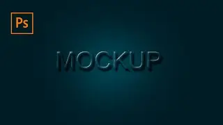 Simple Text 3D Mockup Design in  Photoshop Tutorials || Photoshop Tutorial || Graphics Design Help |