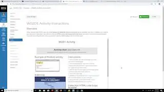 W02-1: Nesting, Indenting & Validating Code