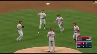 MLB Untouched Infield Popups