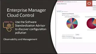 Enterprise Manager: How to use the Standardization Advisor to discover configuration pollution