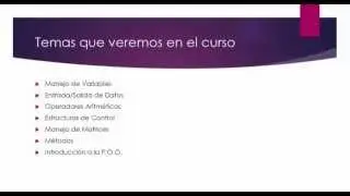 Curso de Programación Ruby - Presentación