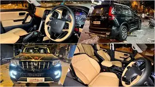 2024 Mahindra Scorpio N Z2 Base to Top Modification ✅ Scorpio N Interior Modified (Samping Gold)