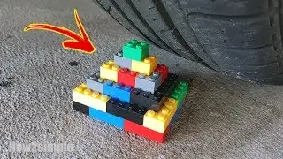 Car vs Lego: Experiment 32 + Slowmo