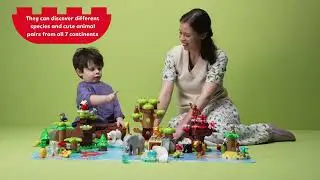 LEGO DUPLO Wild Animals of the World Toy Animal Figures 10975