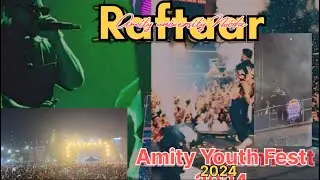 Raftaar at amity university Noida | Raftaar In Amity Youth Fest 2024 |@raftaarmusic AYF’24 | Amity