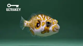 Pufferfish – Free Green Screen Loop Animation VFX