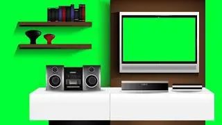 TV Cabinet Green Screen || Television Best Green Screen