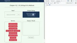 25 -  JavaScript Class 7 | Strings and its methods | Find and Replace String | Muhammad Umair Ahmad