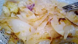 Pan-fried Tropea red onions
