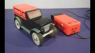 How to make RC Car (Jeep) from waste Dry Battery