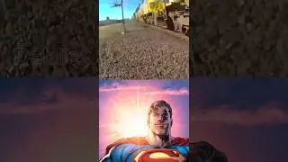 Brave Cop Saves Disabled Man From Train Tracks 😲 #starman #starmanmeme #superman