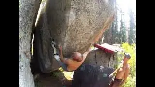 pegleg climbing Skeeter Glen V9 castle peak