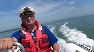 Сад-город, Коврижка, Песчаный, Де Фриз  на надувной лодке SUZUMAR-350 (YAMAHA-9.9)