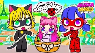 Меня Удочерила Леди Баг в Avatar World 🐞 | ТОКА БОКА | Toca Life World