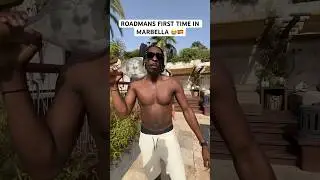 ROADMANS FIRST TIME IN MARBELLA 😭 #a12funny #roadman #roadmen #uk #marbella #spain #comedy #london