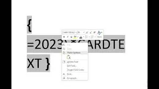 How to convert number to words in Microsoft word document ?