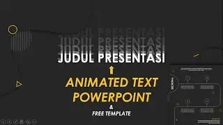 Animated Text Cover Powerpoint | FREE DOWNLOAD