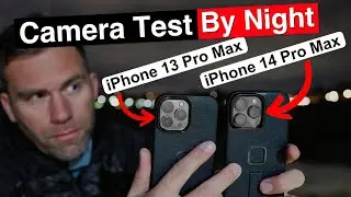 Low light camera test iPhone 14 Pro Max vs iPhone 13 Pro Max.