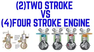 TWO STROKE AND FOUR STROKE ENGINE IN HINDI | Two stroke Vs Four Stroke Engine (HINDI)