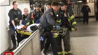 Woman 👩 feet amputated pushed onto NYC train 🛤