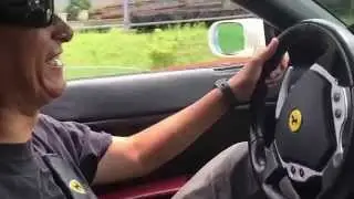 Bert Cruising in the Prancing Horse