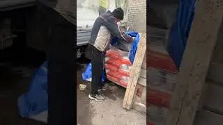 Антоха показывает новый цемент