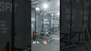 Gym power rack and power cage #fittness #gymlover
