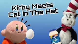 [Kirby Plush Short] Kirby Meet’s Cat In The Hat