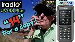 IRADIO UV-98 PLUS. (Full Review). I test 