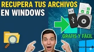 HOW TO RECOVER FILES FROM USB DRIVE OR DISK! (Free and Easy), Windows 10 AND 11