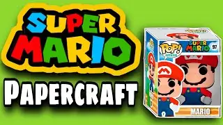 Súper Mario Bros MINI FUNKO PAPERCRAFT