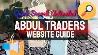 How to use ABDUL TRADERS Website QUICK SEARCH
