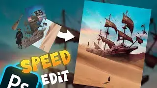 The Lost Ship | FREE PSD!! & STOCKS!