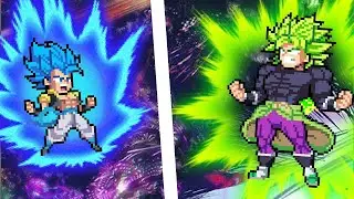Gogeta vs Broly [ Recreation ] unfinished