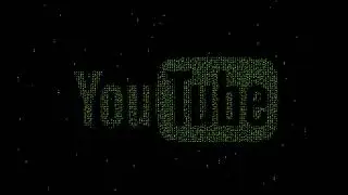 youtube matrix code effect green screen