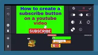How to create a subscribe button on a youtube video || Aiman Hafiz Official