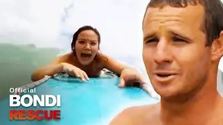 Bondi Lifeguard Whippet Rescues A Topless Woman