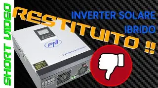 I bought an INVERTER... Which I returned! Hybrid solar PNI SC1800B 3Kw