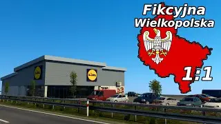 🚨🚧Fikcyjna Wielkopolska 1:1 | Euro Truck SImulator 2 | DUŻO NOWOŚCI🚧🚨