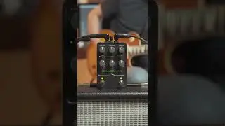 Let's hear a Les Paul into the UAFX Galaxy '74 Tape Echo & Reverb Pedal #shorts